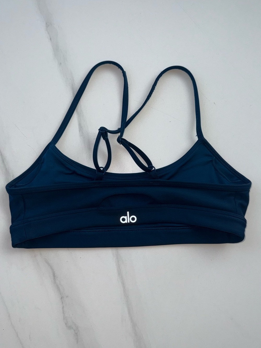 Alo Yoga Airlift Intrigue Bra - Eclipse Blue